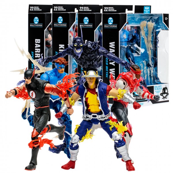 Mcfarlane Dc Multiverse Speed Metal The Darkest Knight 4pzs
