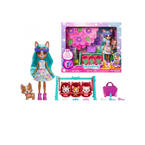 Enchantimals Best Friends Of Crizia Corgi & Show