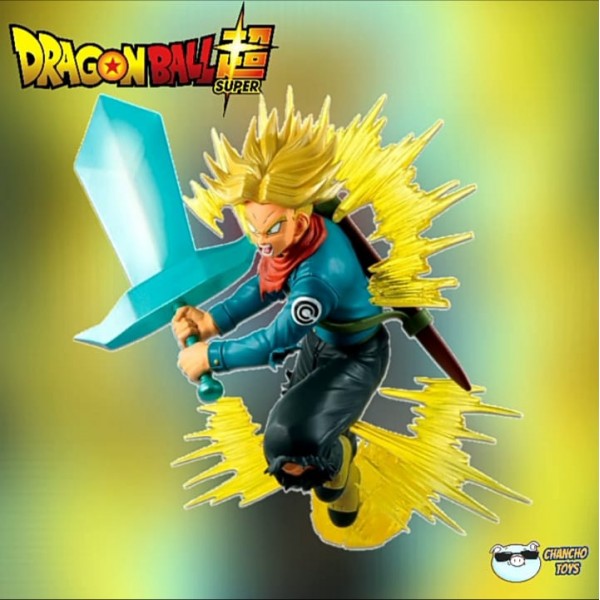 Figura De Dragon Ball Super De Trunks Del Futuro De 25cm